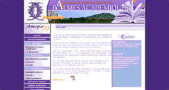 Desktop Screenshot of amopa70.fr
